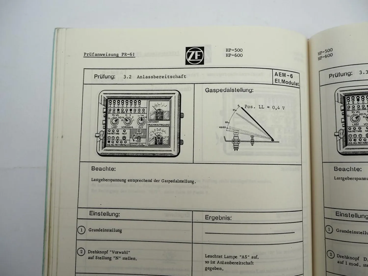 ZF Ecomat Getriebe HP600 mit 5 und 6 Gang Werkstatthandbuch Reparaturanleitung