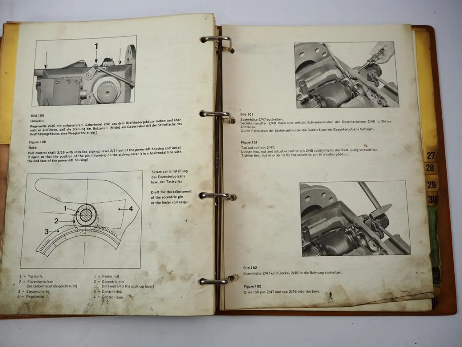 ZF T3000 T-3000 Schleppertriebwerk Reparaturanleitung Werkstatthandbuch 1974