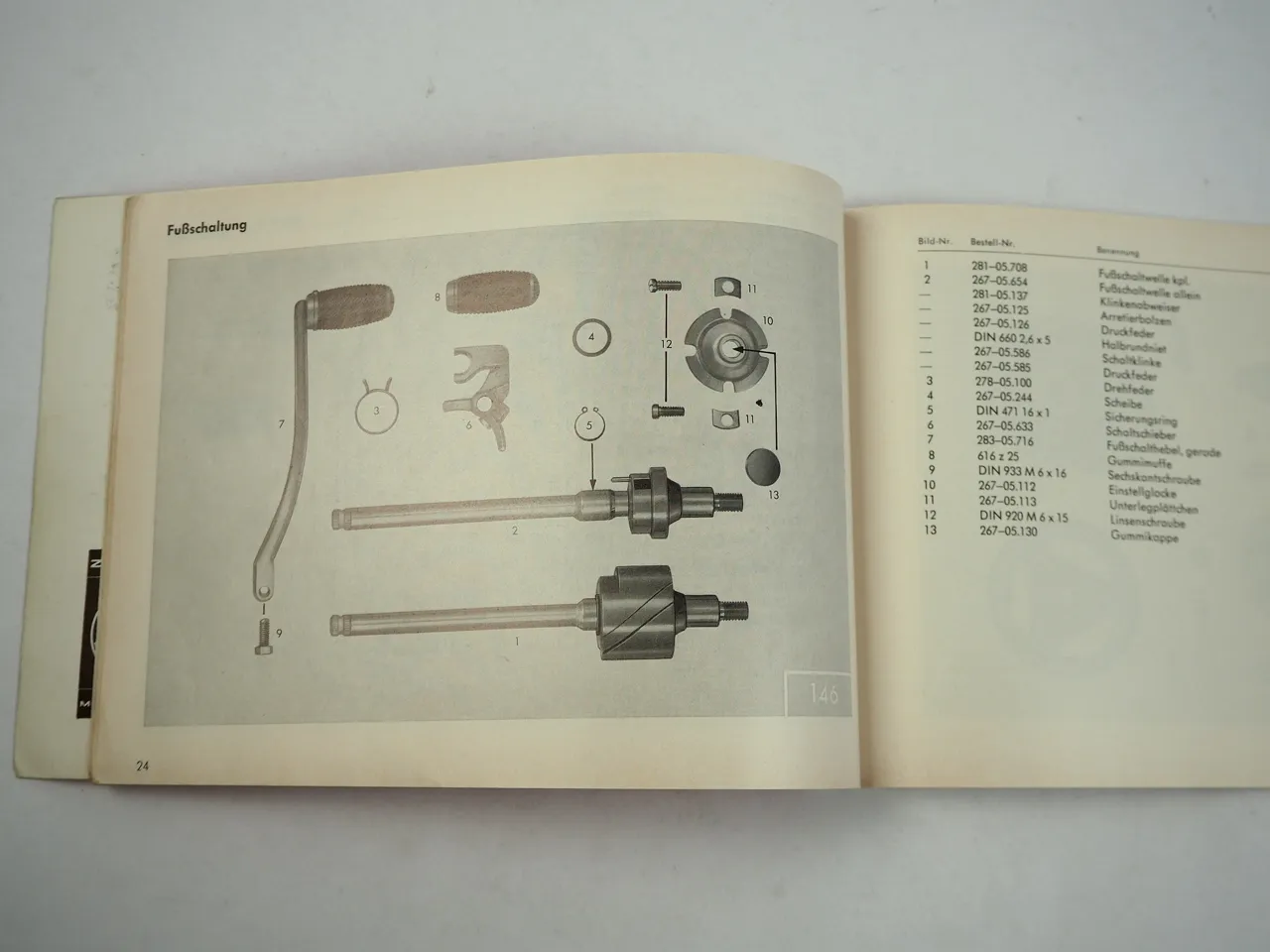 Zündapp GTS 50 Typ 517-39L0 Motorrad Ersatzteilliste 1972
