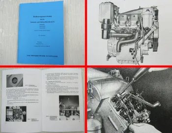 1 KVD 8SL 2/4 KVD 8SVL Dieselmotor Betriebsanleitung 1967