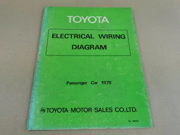 1979 Toyota Schaltpläne Elektrik electrical wiring diagram Starlet Celica +++