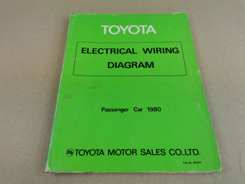1980 Toyota Schaltpläne Elektrik electrical wiring diagram Starlet Celica Tercel