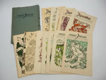 19x Zeitschrift Frohe Jugend Jugendlust 1954 bis 1957 Bayerischer Lehrerverein