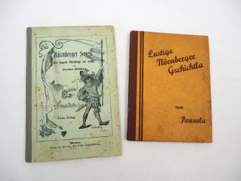2 Bücher Nürnberger Sagen Geschichten Pausala 1910/20er J.