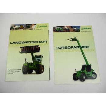2 Prospekte Merlo Landwirtschaft Turbofarmer 2005