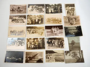 20 Foto AK Sellin auf Rügen Ostsee 1930/40er Jahre Mecklenburg-Vorpommern