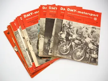 23x Zeitschrift DMV Motorsport Kraftrad Motorrad 1959 bis 1961