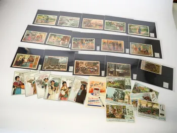 27 Sammelbilder Kaufmannsbilder Liebig Franck Stollwerck Benstorp