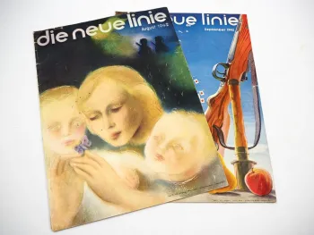 2x Historische Lifestyle Zeitschrift Die Neue Linie Aug. Sept. 1942 Otto Beyer