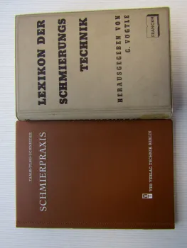 2x Lexikon der Schmierungstechnik Schmierpraxis 1964 / 1974