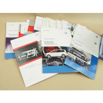 30 Selbststudienprogramme Sammlung 224 - 640 Audi VW im Stehsammler