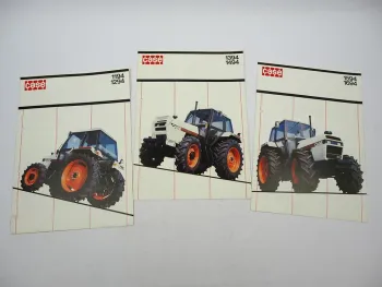 3x Original Prospekt Case 1194 1294 1394 1494 1594 1694 Schlepper 1984