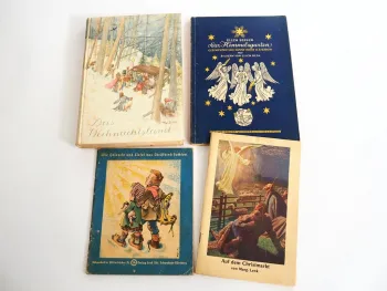 4 Kinderbücher Weihnachten 1940/50er Jahre