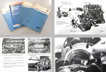 4 Reparaturanleitungen VW LT 1 Werkstatthandbücher ab 1975/ 1982