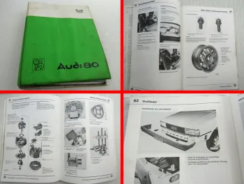 4 Reparaturleitfaden Audi 80 Coupe B2 Elektrische Anlage Fahrwerk Karosserie ab 1980