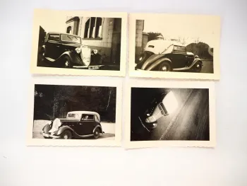 4x Original Foto Fiat Cabriolet 1938