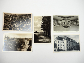 5 Foto AK Bad Wörishofen Kneippkurhotel Sproll 1939 Bayern