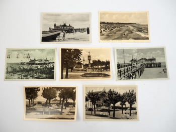 7 Foto AK Ahlbeck Seebrücke Ostsee 1930 bis 1956 Mecklenburg-Vorpommern