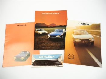 Citroen CX 2000 2400 2200 Diesel 4x Prospekt Brochure 1975/76