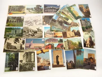 AK 44 Stück UdSSR Georgien Ukraine Usbekistan Kasachstan ca. 1970/80er Jahre