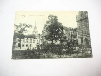 AK Elbing Ostpreussen Polen Friedrichstr. 1916 Stempel Braunsberg