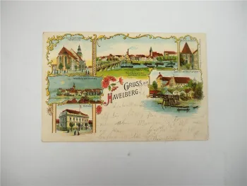 Ak Gruss aus Havelberg bei Stendal 1901 Sachsen Anhalt