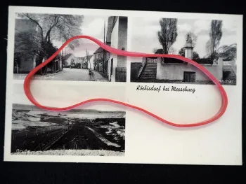 AK Körbisdorf Merseburg Braunsbedra Braunkohlegrube 1930er Jahre ungelaufen