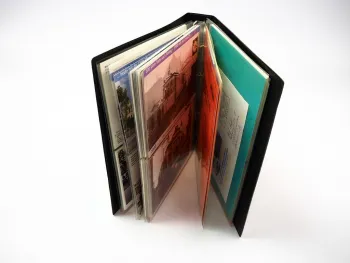Album mit AK Sonderstempel Briefmarken Thema Straßenbahn München 2000 - 2016