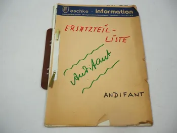 ANDIFANT Dungschiebelader Bedienungsanleitung Kabelplan AF 74 88 - 118 DSL
