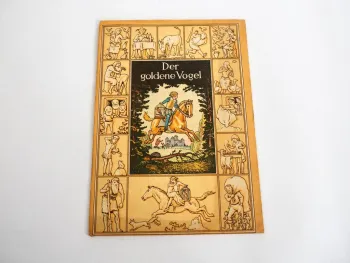 Antikes Kinderbuch Der goldene Vogel Verlag Oscar Brandstetter ca. 1945