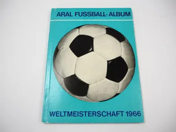 Aral Bilderalbum Sammelalbum Fussball Weltmeisterschaft 1966 komplett