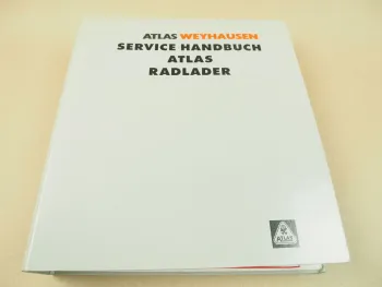 Atlas 55/2 Radlader Service Handbuch Werkstatthandbuch Reparaturanleitung 1999