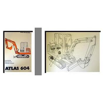 Atlas 604 Raupenbagger Ersatzteilliste