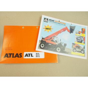 Atlas ATL 30.8 30.11 30.12 Lader Ersatzteilliste Parts List Pieces rechange 98