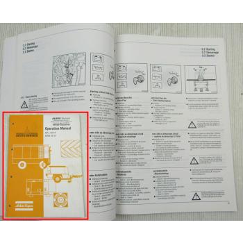 Atlas Copco Operation Manual Deutz for B FL FM 1011F Bedienungsanleitung