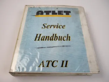 Atlet ATC II ATC2 Bordcomputer Servicehandbuch Schaltpläne Wiring Diagrams