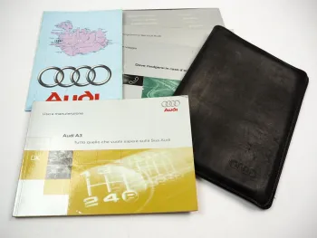 Audi A3 8L Uso e manutenzione cartella di bordo manuale di istruzioni 7 / 1997