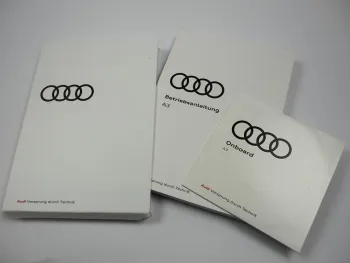 Audi A3 8V RS3 S3 Cabrio Limousine Sportback Betriebsanleitung 7/2019 Bordmappe