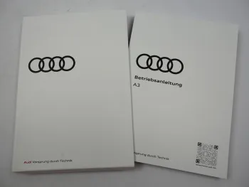 Audi A3 8Y RS3 S3 Betriebsanleitung Bedienung Bordmappe 11/2025 Bordbuch Deutsch