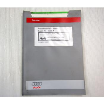 Audi A4 B5 2,4l 6Zyl. Motronic AGA ALF AJG Reparaturleitfaden Werkstatthandbuch