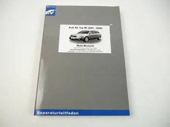 Audi A4 B6 8E 2.7 3.0 TDI Motor Mechanik Reparaturleitfaden 2001 - 2008