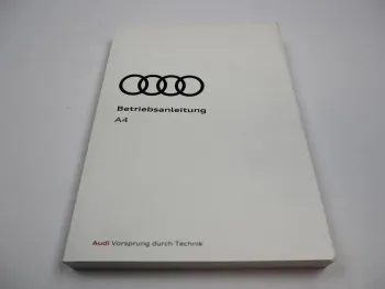 Audi A4 B9 8W S4 allroad quattro Betriebsanleitung 5/2017 Bordbuch