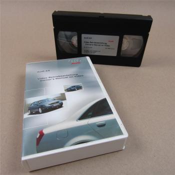 Audi A4 Typ B6 8E Betriebsanleitung VHS Video 23 min. Stand 2000