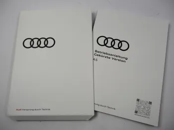 Audi A5 B10 Betriebsanleitung Bedienung Bordbuch gekürzte Version 2/2026