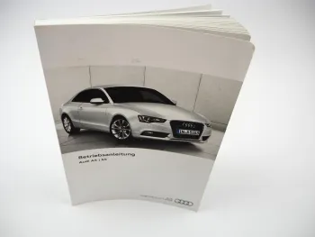 Audi A5 S5 8T Coupe Sportback Betriebsanleitung Bedienung Bordbuch 5/2015 deutsch