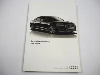 Audi A6 C7 4G allroad quattro S6 Betriebsanleitung Bedienung Bordbuch 5/2015