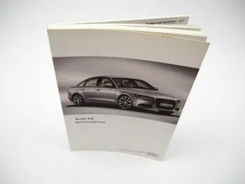 Audi A6 C7 Typ 4G Betriebsanleitung Bedienung 5/2011 Original Bordbuch deutsch