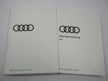 Audi A6 C8 allroad Limousine Avant Betriebsanleitung Bedienung 7/2023 Deutsch Bordbuch