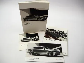 Audi A7 Sportback 4G Betriebsanleitung + MMI 11/2010 Bedienungsanleitung Bordbuch