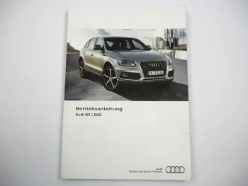 Audi Q5 8R SQ5 hybrid quattro Betriebsanleitung Bedienungsanleitung 5/2013